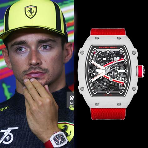 richard mille f1 car|charles leclerc richard mille watch.